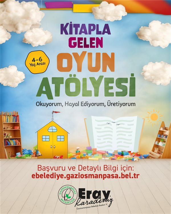 Kitapla Gelen Oyun Atölyesi Ba�l�yor!