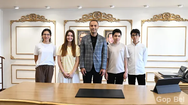 Lgs Birincileri, Başkan Vekili Karadeniz’i Ziyaret Etti