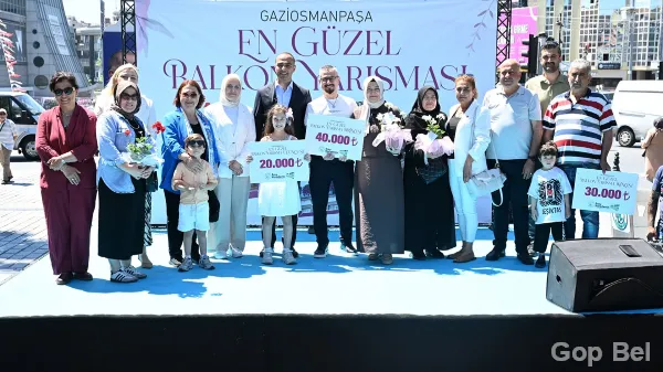 Gaziosmanpaşa Nın En Güzel Balkonları Seçildi.